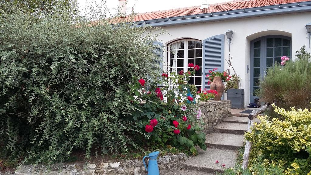 Maison D'Hotes Le Lavoir Fontaines  Buitenkant foto