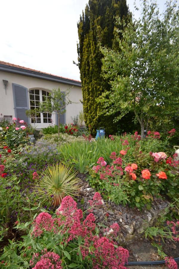 Maison D'Hotes Le Lavoir Fontaines  Buitenkant foto